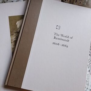 VINTAGE! The World Of Rembrandt Art Coffee Table Book